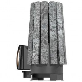 Дровяная банная печь GrillD Cometa Vega 240 Short Max Stone (Серпентинит)