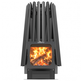 Дровяная банная печь GrillD Cometa 350 Vega Short Window Max