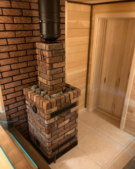 Дровяная банная печь GrillD Retro 500 Long Max