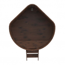 Купель угловая, дуб рустик, 1.37x1.37
