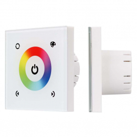 Панель управления светом Arlight Sens LN-08E White (Белая)