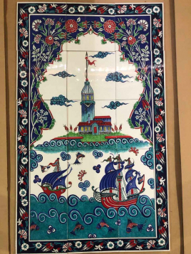 Панно 638 для хаммам, 60х100 см