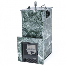 Печь ИзиСтим Геленджик в полноценном кожухе с закрытым верхом с боковым подключением