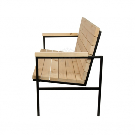 Скамья Лофт со спинкой Bentwood (кедр)