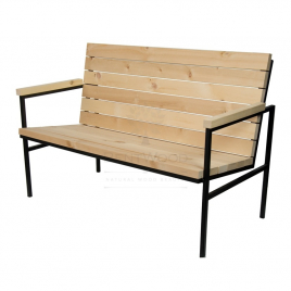 Скамья Лофт со спинкой Bentwood (кедр)