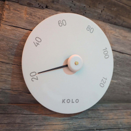Термометр для сауны KOLO, белый